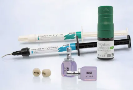 The Complete Glass Ceramic Bonding System  Featuring TopCEM Veneer